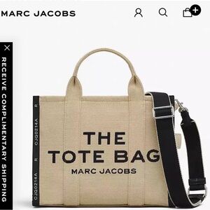 Marc Jacobs The Jacquard Medium Tote bag in Warm Sand